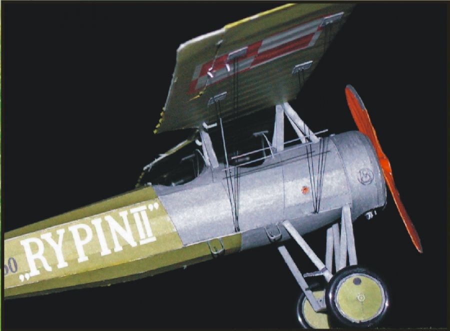 Papírový model cvičného letounu Morane-Saulnier MS 35 EP.2