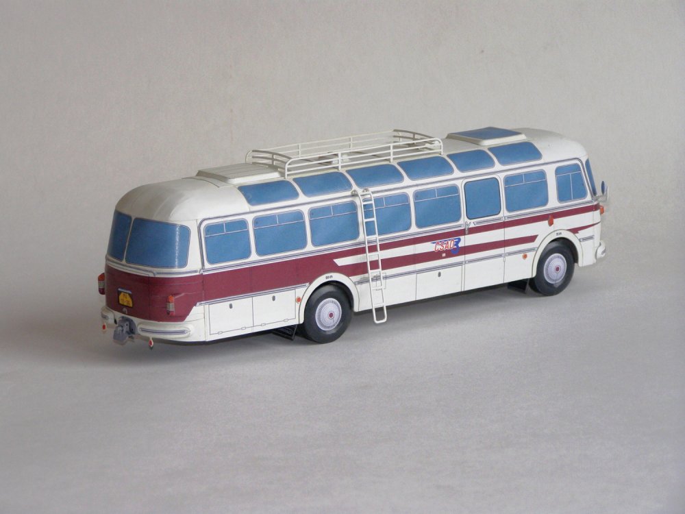 Papírový model autobusu Škoda 706 RTO LUX