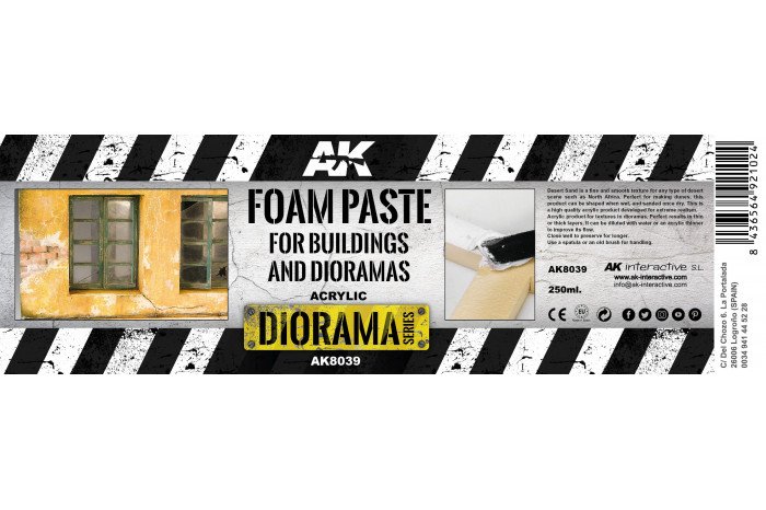 Akrylová barva Foam Paste 250ml