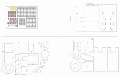 Krakowská brána - Lublin - Laserové doplňky - kostra, detaily