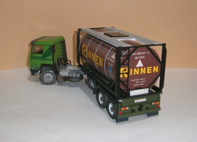 Steyr 19 S 36 s návěsem Rinnen