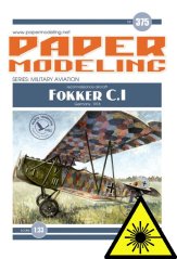 Fokker C.I - Laserové doplnky - kostra