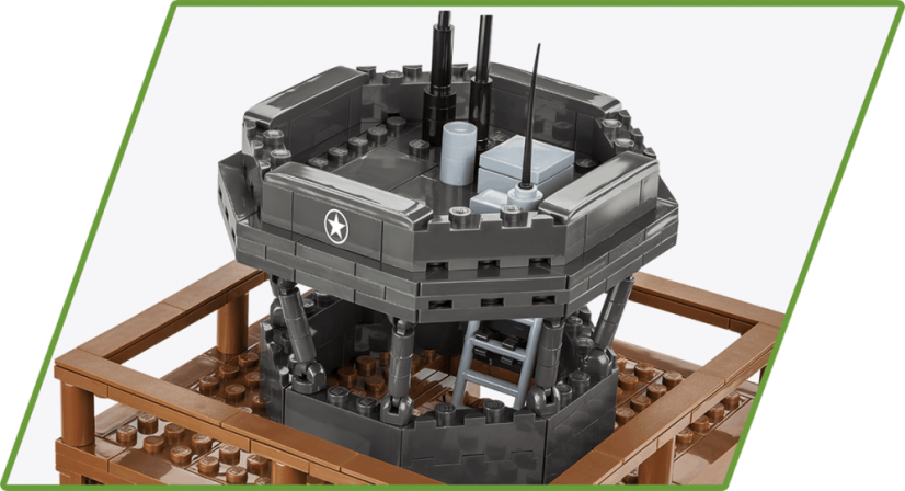 Americká letecká dohľadová veža - Plastová stavebnica COBI