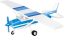 Cessna 172 Skyhawk - bílo-modrá - Plastová stavebnice COBI