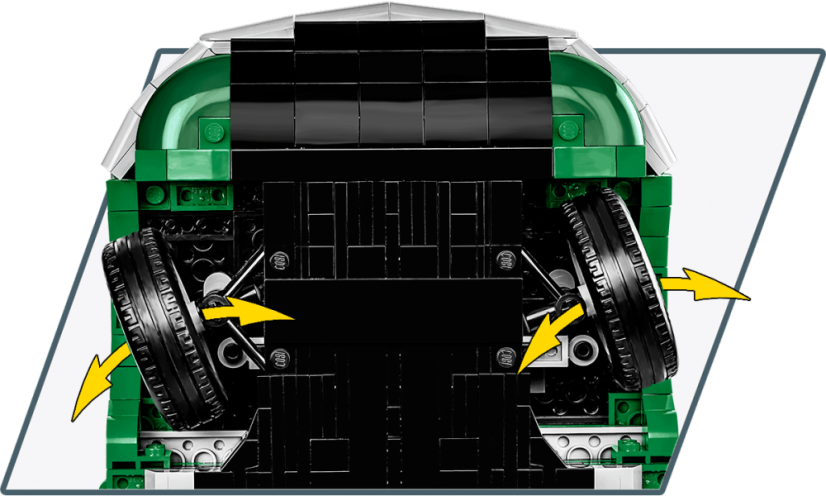 Citroën DS 19 1956, 1:12 - Plastová stavebnice COBI