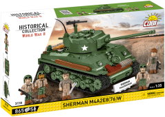 Sherman M4A2E8(76)W - Plastová stavebnice COBI