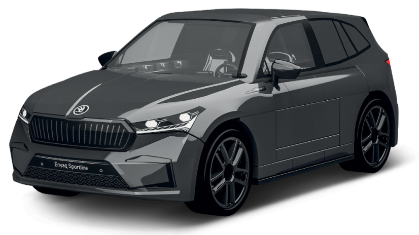 Škoda Enyaq Sportline - Plastová stavebnica COBI