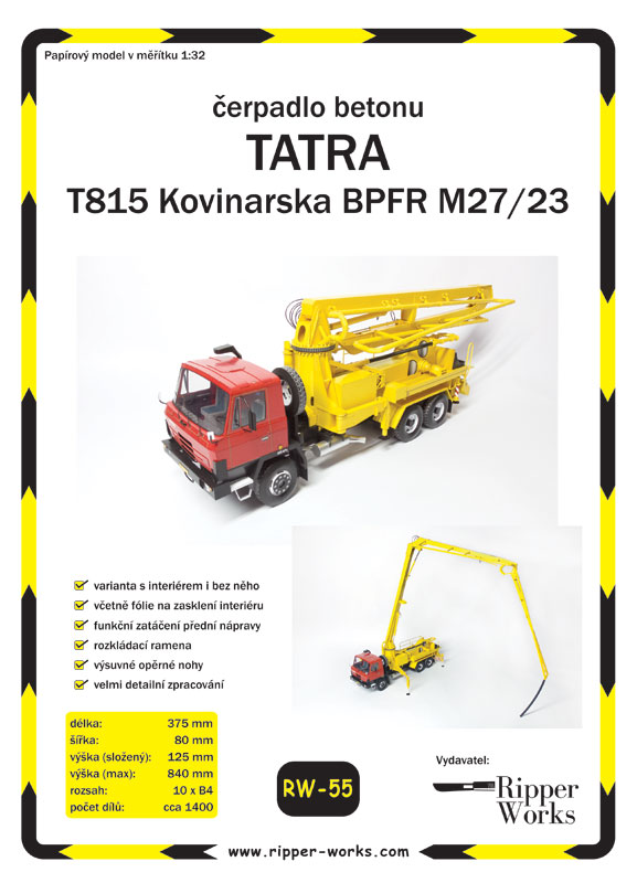 Tatra 815 Kovinarska BPFR M27/23