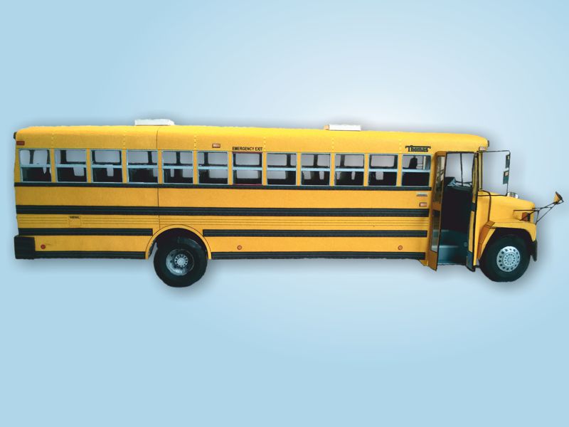 Americký školní autobus