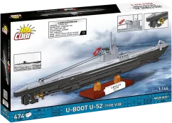 Ponorka U-52 (typ VIIB) WWII - Plastiková stavebnica COBI