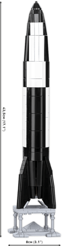 Raketa V2 na podvozku Meiller EXECUTIVE EDITION - Plastová stavebnica COBI