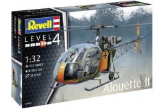 Vrtuľník Alouette II (1:32)