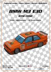 BMW M3 E30 DTM 1992