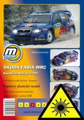Škoda Fabia WRC Swedish Rally 2005 - Laserové doplnky