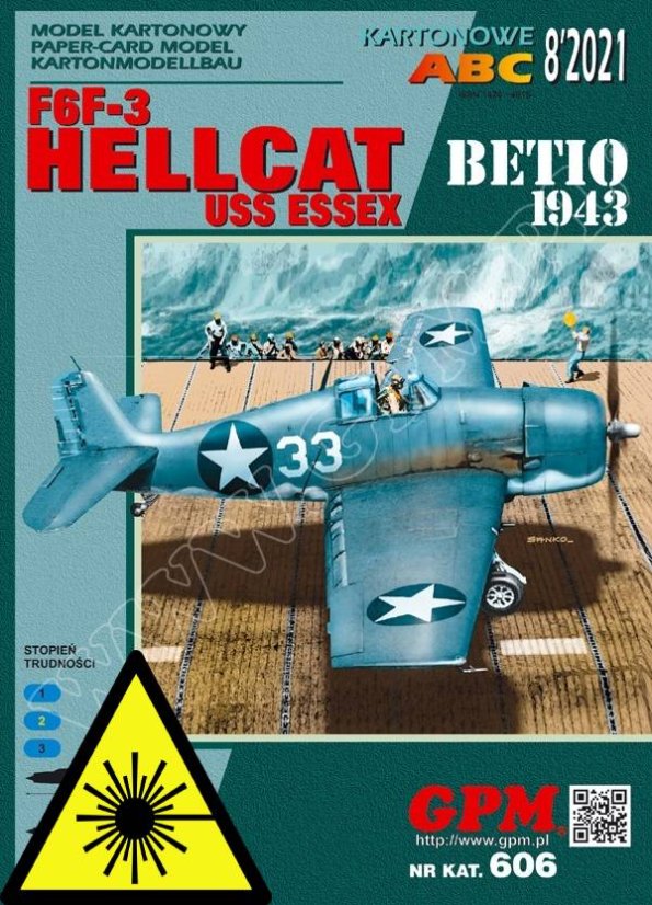 F6F-3 Hellcat Betio - plastová kola