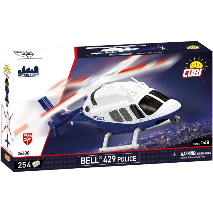 Bell 429 - Policie - Plastová stavebnice COBI