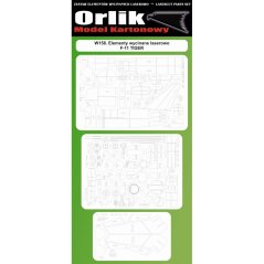 Grumman F-11 Tiger - Laserové doplňky - kostra