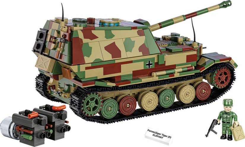 Panzerjäger Tiger (P) Sd.Kfz.184 Elephant WW II - Plastová stavebnice COBI