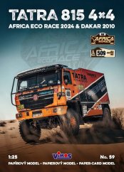 Tatra 815 4x4 Africa Eco Race 2024 + Dakar 2010 - 1:25