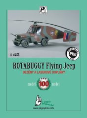 Rotabuggy - Flying Jeep - Laserové doplnky - dezény, detaily