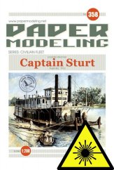 Parník Captain Sturt - Laserové doplňky - dřevěná paluba