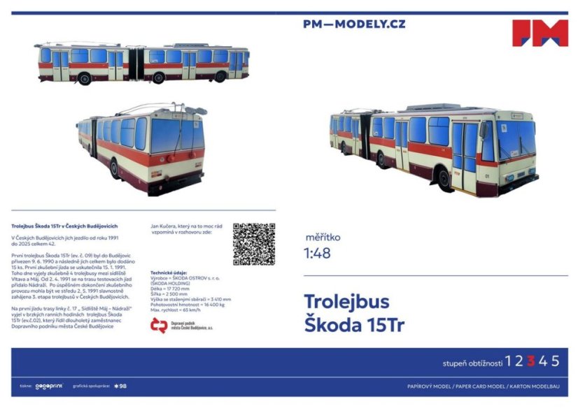 Trolejbus Škoda 15Tr