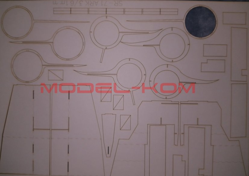 SR-71A - Laserové doplňky - kostra