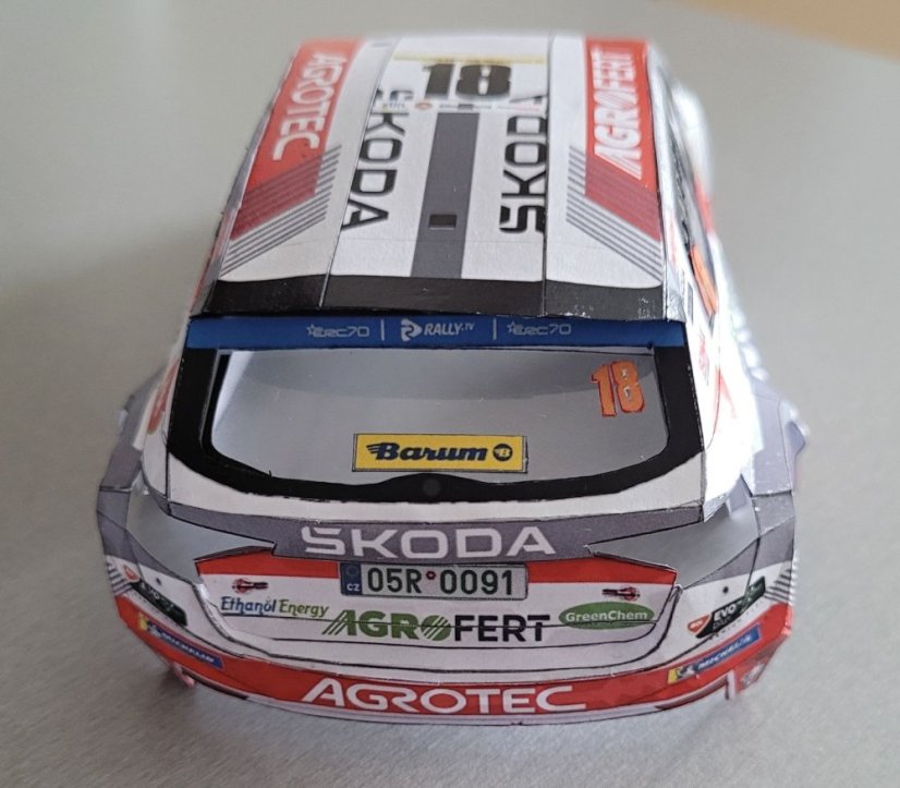 Škoda Fabia RS Rally2 - J. Kopecký