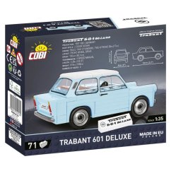 Trabant 601 Deluxe- Plastová stavebnice COBI