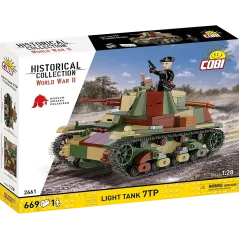 Light Tank 7TP WWII - COBI Plastic Kit