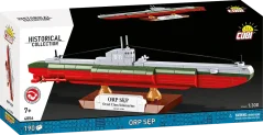 Poľská ponorka ORP Sep WWII - Plastová stavebnica COBI