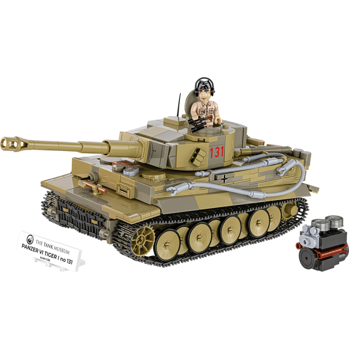 Panzer VI TIGER I 131 WWII - Plastová stavebnica COBI