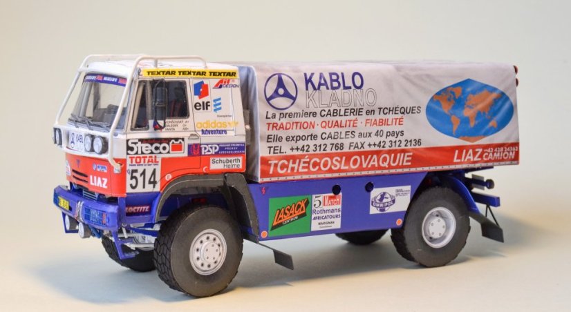 LIAZ 231.154 D - Paris – Sirte – Le Cap 1992 - 1:25