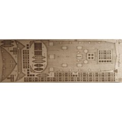 USS Benton - Laserové doplňky - dřevěná paluba