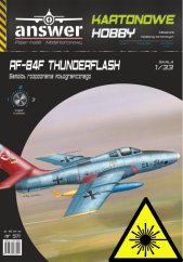 RF-84F Thunderflash - Laserové doplňky - kostra