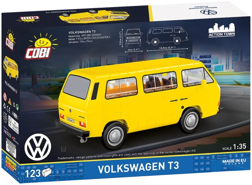 Volkswagen T3 – Plastová stavebnica COBI