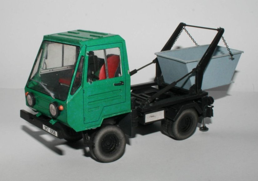 IFA multicar 25 - ramenový nosič kontejnerů