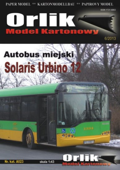 Autobus Solaris Urbino 12 MZK - Poznaň