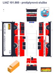 Liaz 101.860 - protiplynová služba
