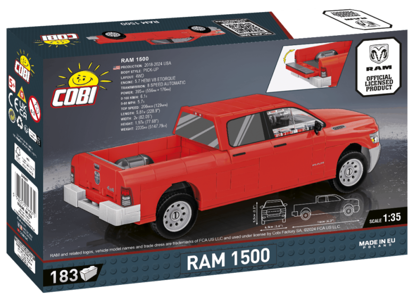 RAM 1500 - Plastová stavebnice COBI