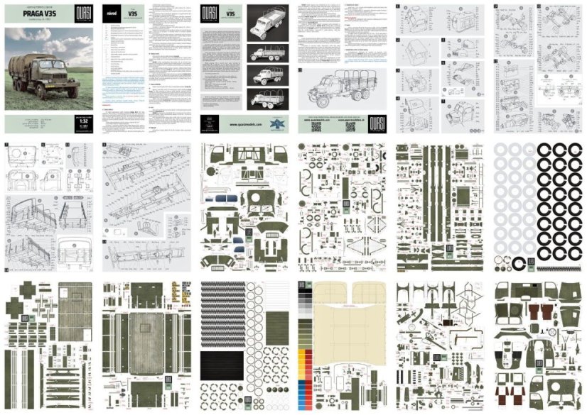 Praga V3S - úvodní série 1953
