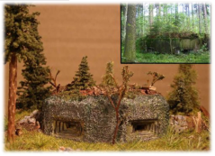 Czechoslovak light fortification model 36 type B - 1:72