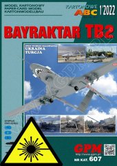 Bayraktar TB2 - Laserové doplňky - kostra