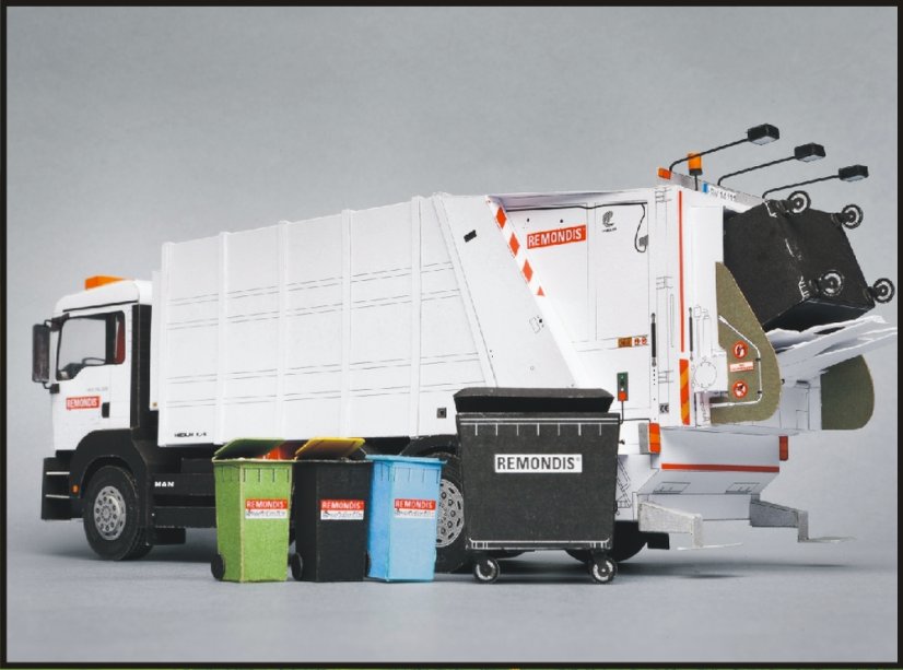 MAN TGS 28.320 - Popelářský vůz