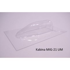 MiG-21 UM  - kabinka