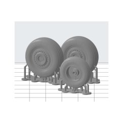 Suchoi Su-25 - plastová kola