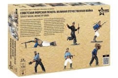 Figurky sovětské námořní pěchoty WWII