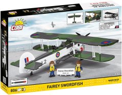 FAIREY SWORDFISH WWII - Plastová stavebnice COBI