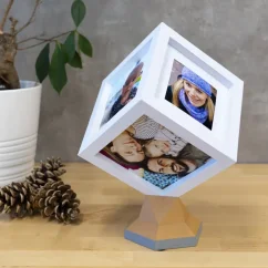 Foto-kostka - bílá