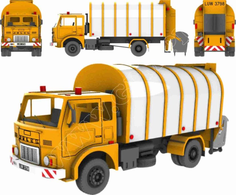 Jelcz 315 popelářský vůz